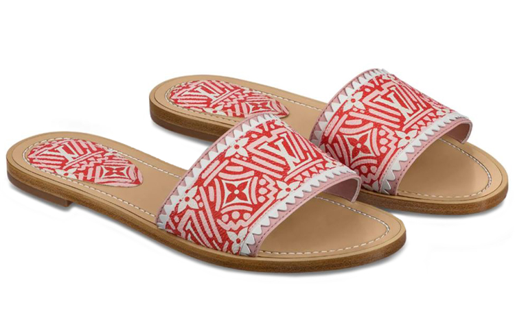 Lookbook (W) ルイヴィトン クラフティ ロックイット スライド ''ホワイト レッド ピンク'' 1A85CD