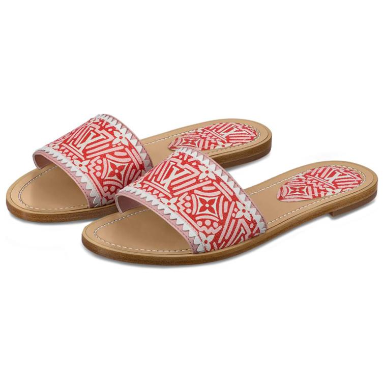 Shop (W) ルイヴィトン クラフティ ロックイット スライド ''ホワイト レッド ピンク'' 1A85CD