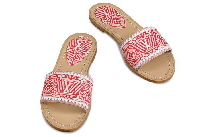 Purchase (W) ルイヴィトン クラフティ ロックイット スライド ''ホワイト レッド ピンク'' 1A85CD