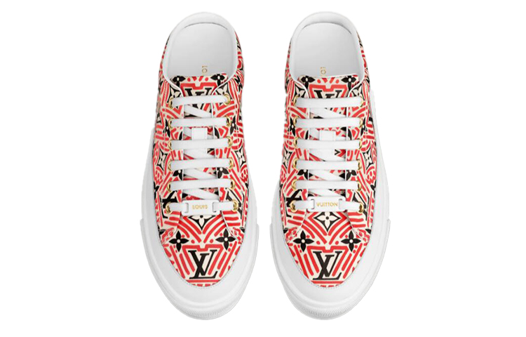 Lookbook (W) Louis Vuitton Crafty Stellar 'Hitam Putih Merah' 1A85MS