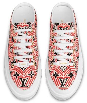 (W) Louis Vuitton Crafty Stellar Mules 'Rojo Negro Blanco' 1A85MU Shop (W) Louis Vuitton Crafty Stellar Mules 'Rojo Negro Blanco' 1A85MU
