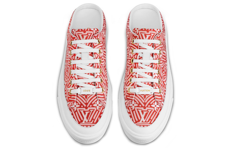 Shop (W) 路易威登Crafty Stellar便鞋'红白' 1A85NN