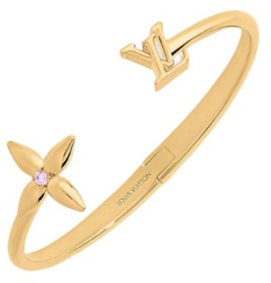 (W) Gelang LOUIS VUITTON Crystal Logo Emas untuk Wanita M1441M Lookbook (W) Gelang LOUIS VUITTON Crystal Logo Emas untuk Wanita M1441M