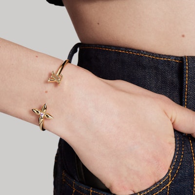 (W) Gelang LOUIS VUITTON Crystal Logo Emas untuk Wanita M1441M Shop (W) Gelang LOUIS VUITTON Crystal Logo Emas untuk Wanita M1441M