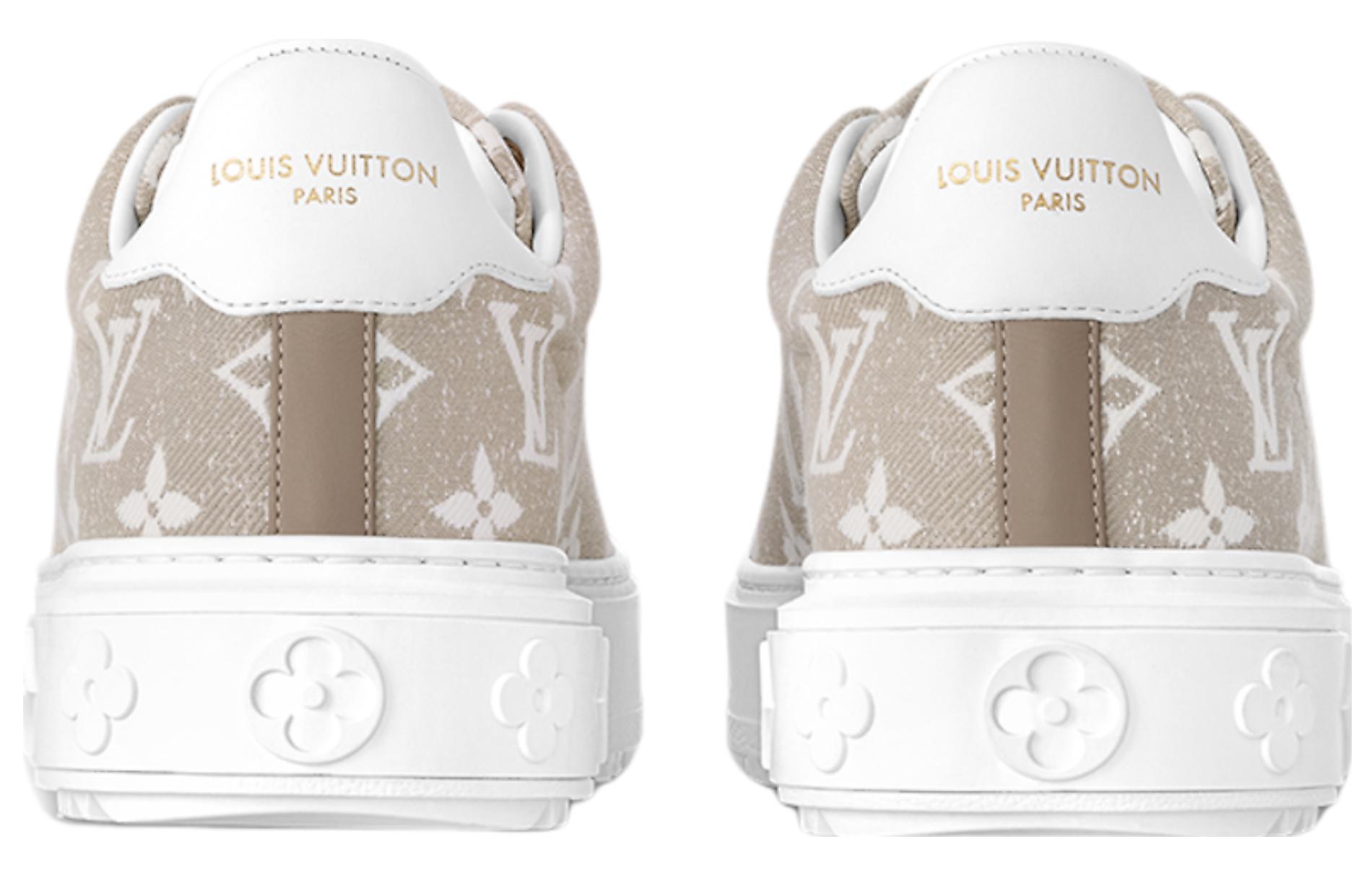 (W) LV Denim CMFT Casual Low-Top Sneaker 'Beige' 圖 5