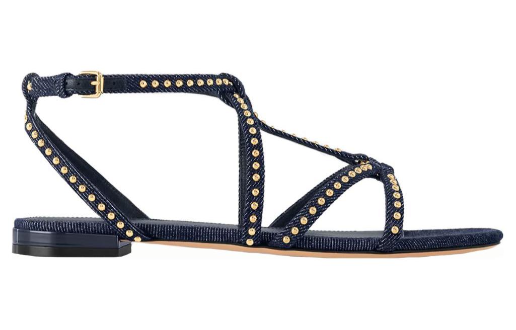 (W) LV Denim Slide Sandal 'Deep Blue' 圖 2