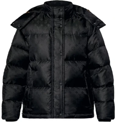 (W) Louis Vuitton Jaket Zip Hitam dengan Hood Boleh Tanggal Monogram 1AGAEM Order (W) Louis Vuitton Jaket Zip Hitam dengan Hood Boleh Tanggal Monogram 1AGAEM