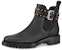 (Women) Louis Vuitton Discovery 'Grained Calfskin Ankle Boot Black' 1A4GZT