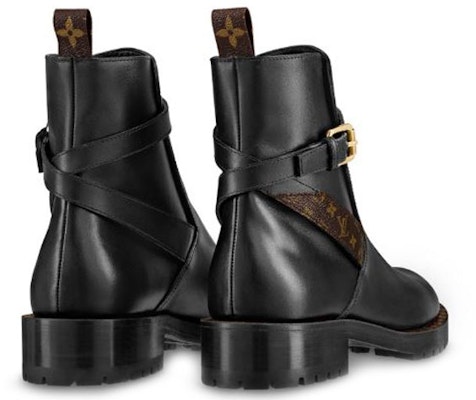 (Women) Louis Vuitton Discovery Ankle Boot 'Black Calf Leather' 1A5LCQ Shop (Women) Louis Vuitton Discovery Ankle Boot 'Black Calf Leather' 1A5LCQ
