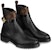 (Women) Louis Vuitton Discovery Boots 'Black with Monogram Top' 1A868J