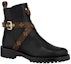 Shop (Women) Louis Vuitton Discovery Flat Ankle Boot 'Black' 1A8WBX