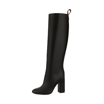 (W) LV Donna High-Top Boot 'Black Leather'