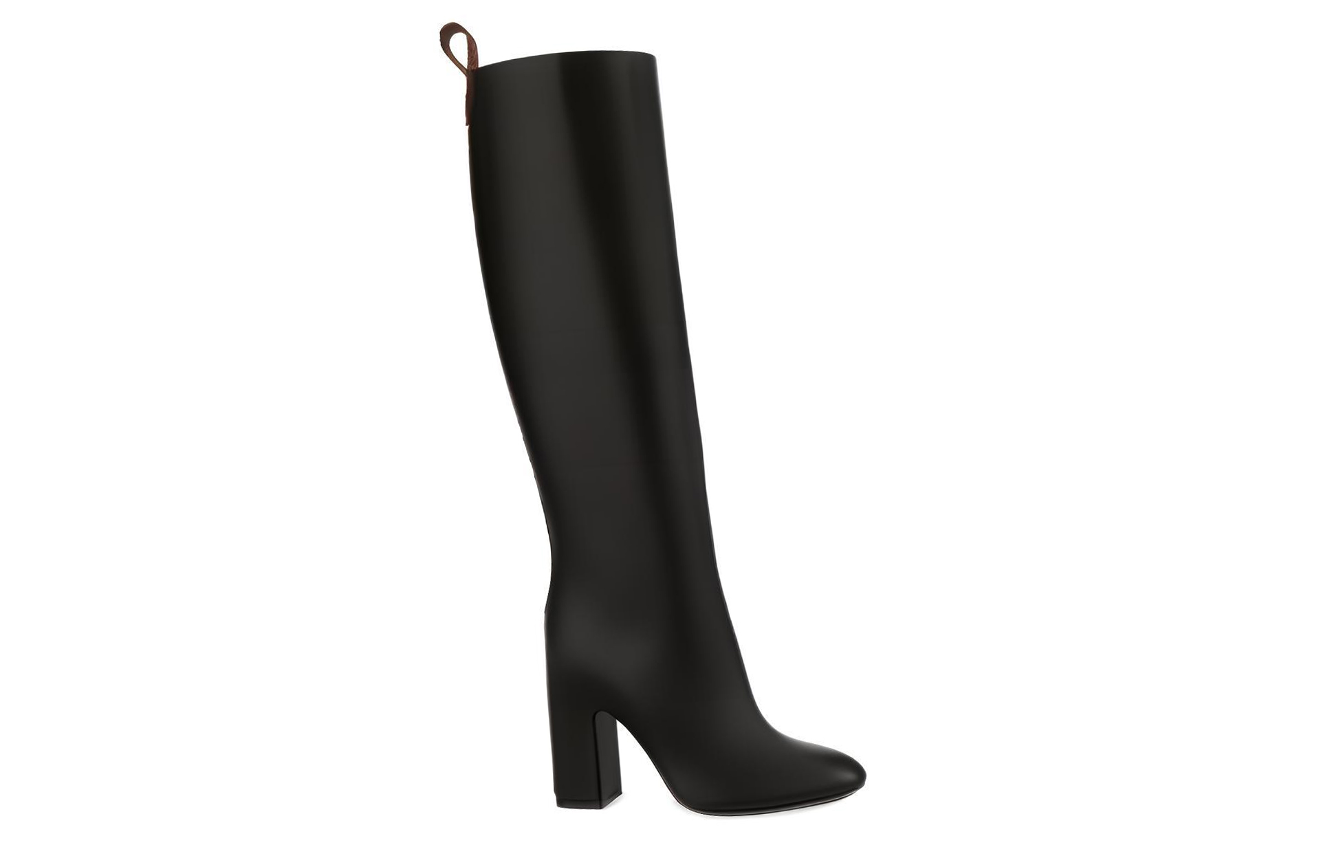 Order (W) Louis Vuitton Donna High-Top Stiefel ''Schwarzes Leder'' 1AAOFH
