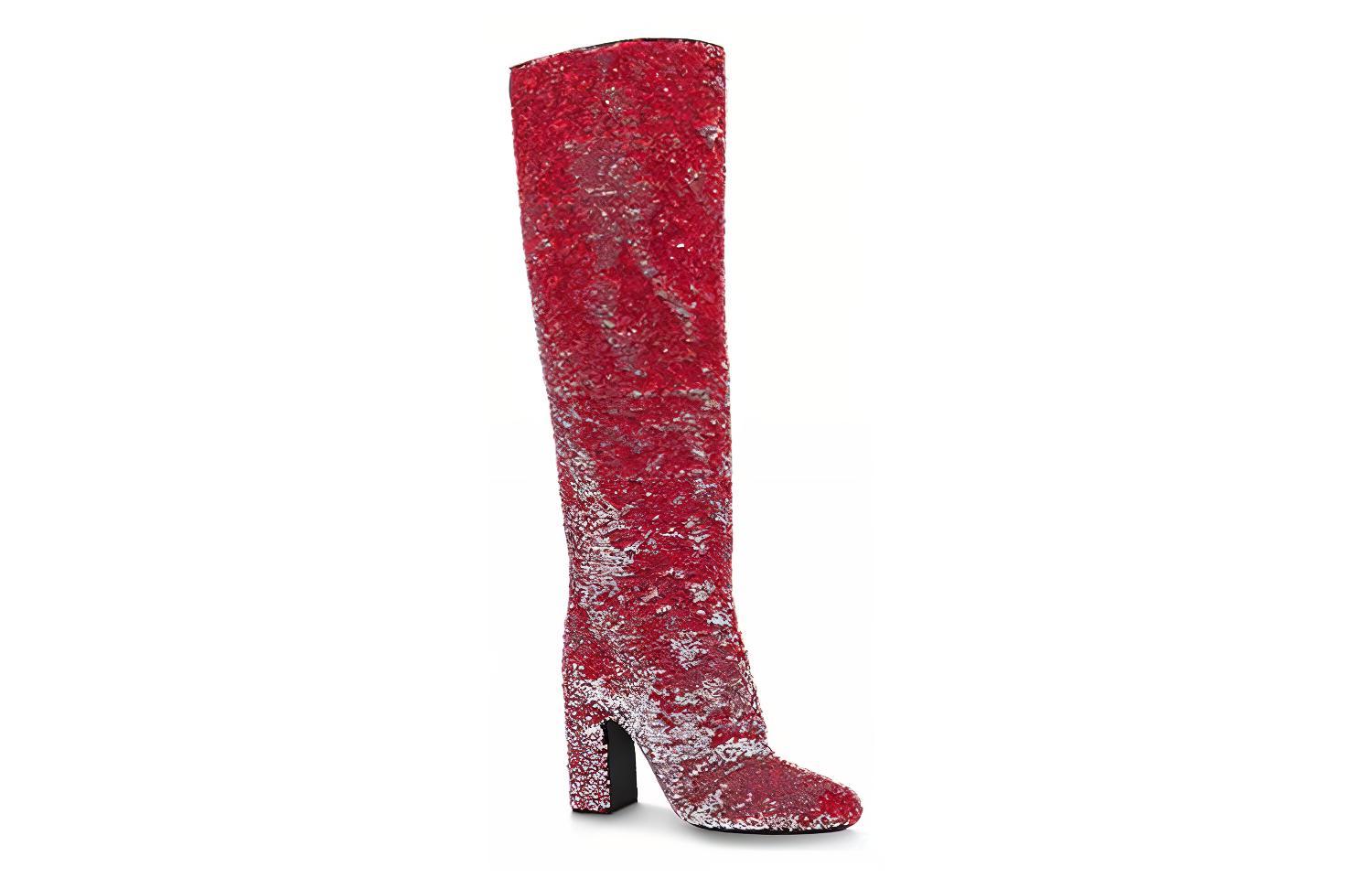 (W) LV Donna High-Top Boot 'Red' 圖 2
