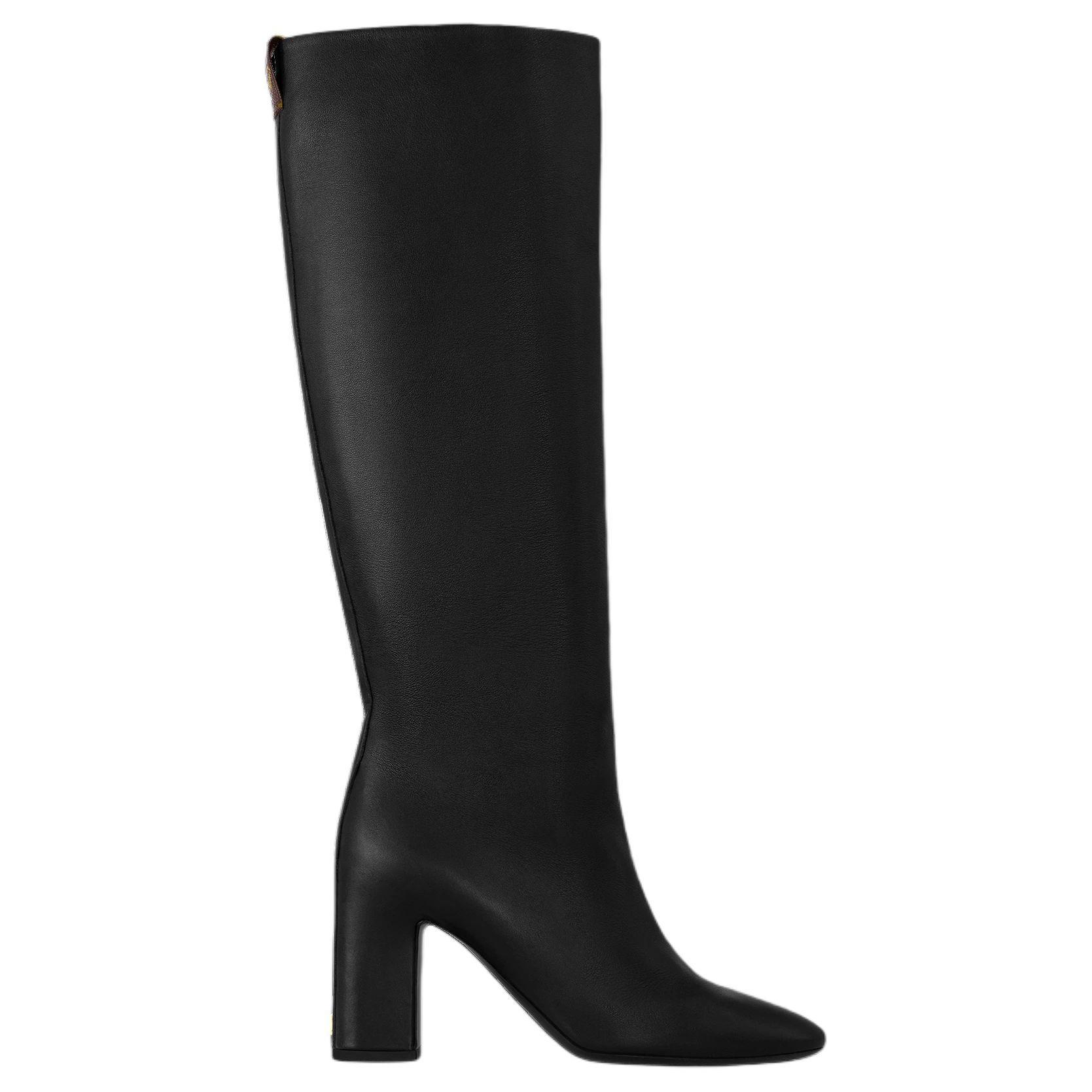 (W) LV Donna High Boots 'Black' 圖 2