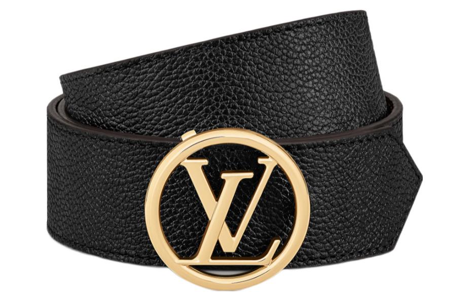 (Women) Louis Vuitton Double-Sided Logo Belt 35cm Fashion Accessory M0564T 圖 4