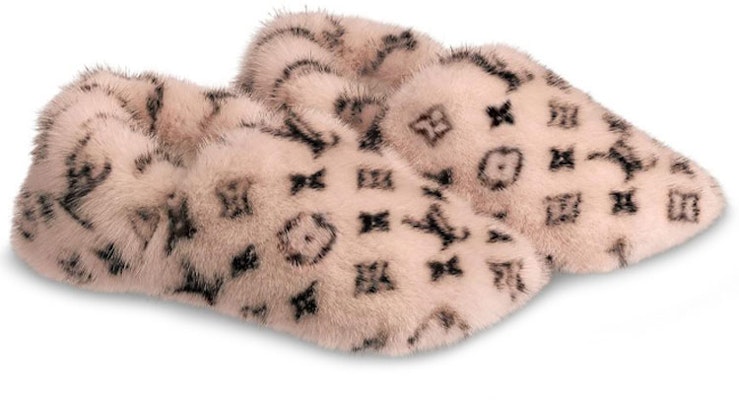 (W) Sepatu Louis Vuitton Dreamy Flat 'Pink Monogram' 1A5SZY Lookbook (W) Sepatu Louis Vuitton Dreamy Flat 'Pink Monogram' 1A5SZY