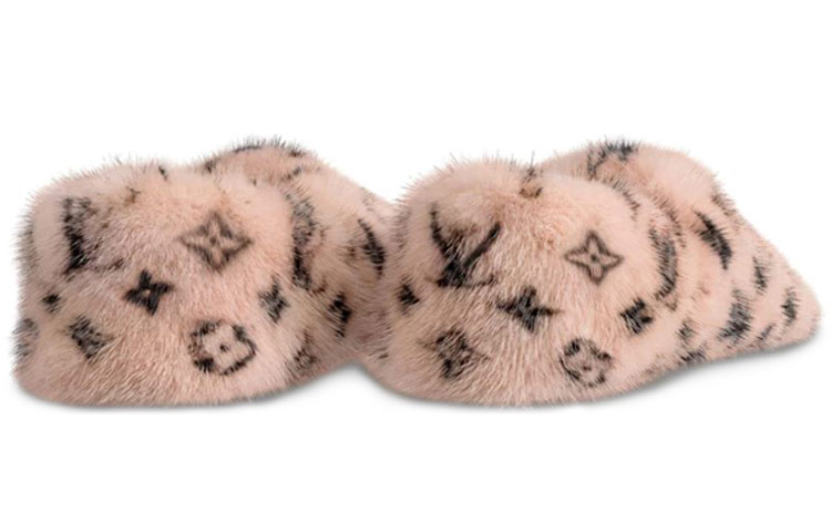 Shop (W) Louis Vuitton Dreamy Flat Chaussures ''Monogram Rose'' 1A5SZY