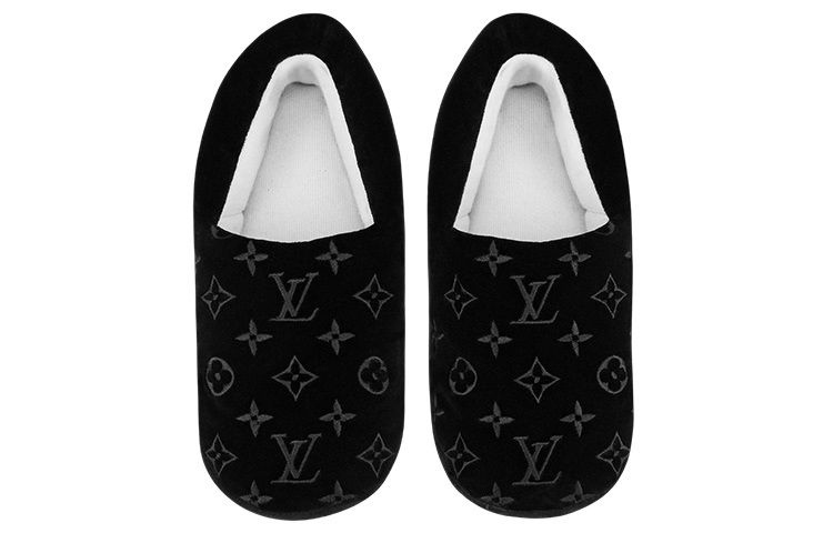 Lookbook (W) ルイ・ヴィトン ドリーミー ロートップスニーカー 'ブラック' 1A4M9H (レディース) 1A4M9H