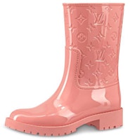 (Women) Louis Vuitton Drop 'Highlight Waterproof Rubber Boot Pink' 1A45IX (Women) Louis Vuitton Drop 'Highlight Waterproof Rubber Boot Pink' 1A45IX
