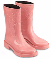 Lookbook (Women) Louis Vuitton Drop 'Highlight Waterproof Rubber Boot Pink' 1A45IX