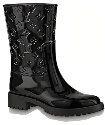 (W) Louis Vuitton Drops Flat Half Boots 'Hitam' 1A8QUX Order (W) Louis Vuitton Drops Flat Half Boots 'Hitam' 1A8QUX