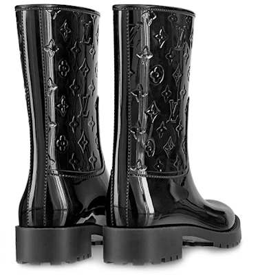(W) Louis Vuitton Drops Flat Half Boots 'Hitam' 1A8QUX Shop (W) Louis Vuitton Drops Flat Half Boots 'Hitam' 1A8QUX