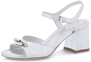 LOUIS VUITTON Edge 皮革 時尚舒適 一字帶涼鞋 6.5厘米 女款 銀色 Buy LOUIS VUITTON Edge 皮革 時尚舒適 一字帶涼鞋 6.5厘米 女款 銀色