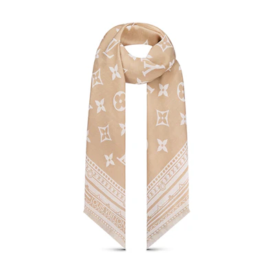 (Women) LOUIS VUITTON Elegant Fashion Decorative Scarf M76389