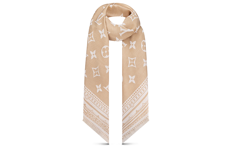 (Women) LOUIS VUITTON Elegant Fashion Decorative Scarf M76389 圖 2
