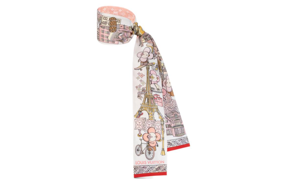 Lookbook (Women) Louis Vuitton Elegant Printed  Headband M77780