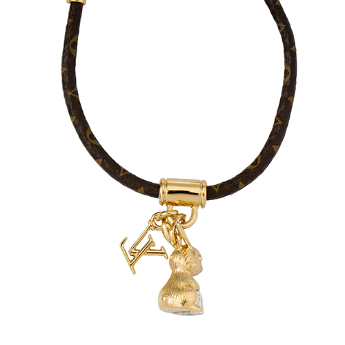 (Women) LOUIS VUITTON Elegant Rabbit Metal Bracelet Women Brown/Gold M8143Z 圖 7