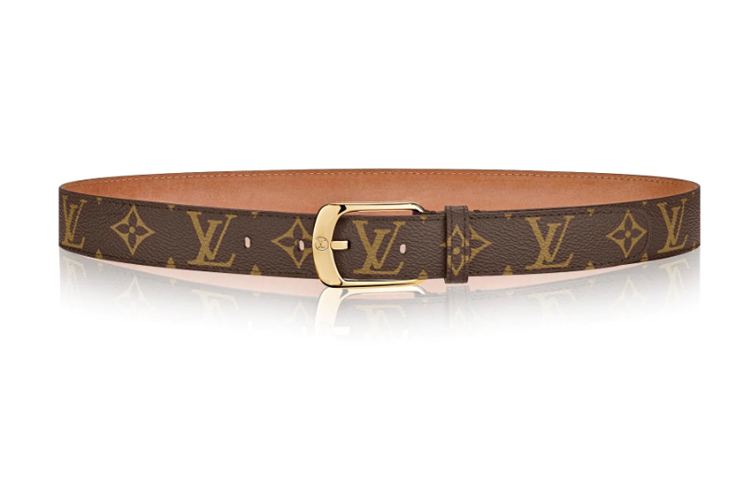 (Women) LOUIS VUITTON Ellipse  Leather Belt 3cm Buckle. M6919 圖 3