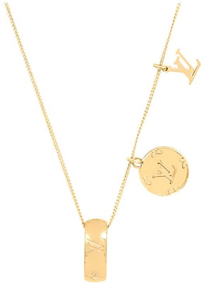 (W) 루이 비통 엠보싱 링 펜던트 목걸이 여성 골드 M80189 Buy (W) 루이 비통 엠보싱 링 펜던트 목걸이 여성 골드 M80189