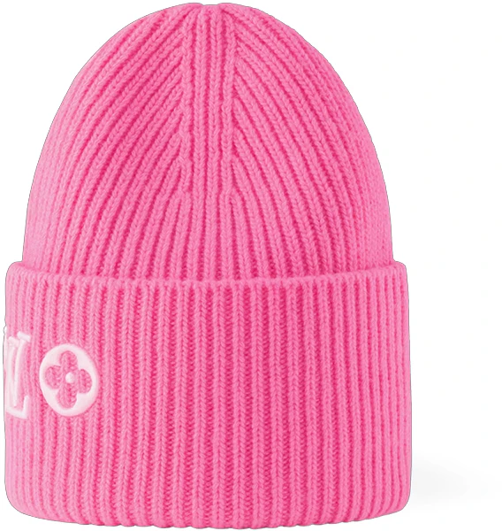 women-louis-vuitton-embroidered-lv-monogram-wool-beanie-pink-m78927