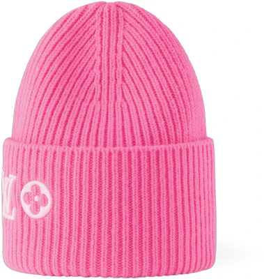 (Women) Louis Vuitton Embroidered LV Monogram Wool Beanie Pink M78927 Buy (Women) Louis Vuitton Embroidered LV Monogram Wool Beanie Pink M78927