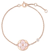 (Women) LOUIS VUITTON Engraved LV Logo Rose Gold Bracelet for Women. QA5117 (Women) LOUIS VUITTON Engraved LV Logo Rose Gold Bracelet for Women. QA5117