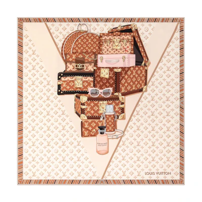 (Women) Louis Vuitton Fall For You Silk Scarf for Women M77802