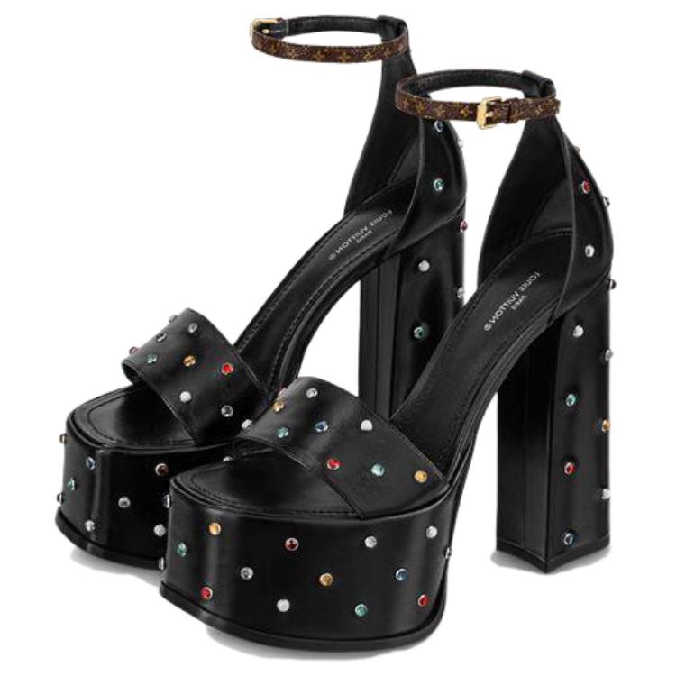 Lookbook (W) ルイ・ヴィトン フェイマススライド (ブラック) 1ABILT