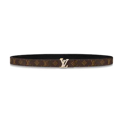 (Women) Louis Vuitton Fashion Casual Monogram Belt 2cm Wide M0512V