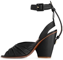 (Women) Louis Vuitton Fashion Comfort 'Slip-On Sandal' Black 1AC6JV (Women) Louis Vuitton Fashion Comfort 'Slip-On Sandal' Black 1AC6JV