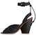 (Women) Louis Vuitton Fashion Comfort 'Slip-On Sandal' Black 1AC6JV