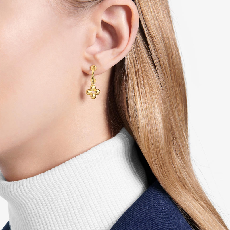 (Women) Louis Vuitton Fashion Exquisite Metal Earrings M64859 圖 4