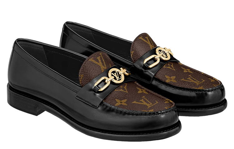 Lookbook (W) Louis Vuitton Sepatu Fashion Datar 'Coklat' 1A9S2N