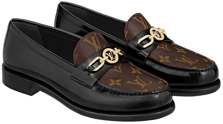 (W) 루이비통 브라운 패션 플랫 1A9S2N Lookbook (W) 루이비통 브라운 패션 플랫 1A9S2N