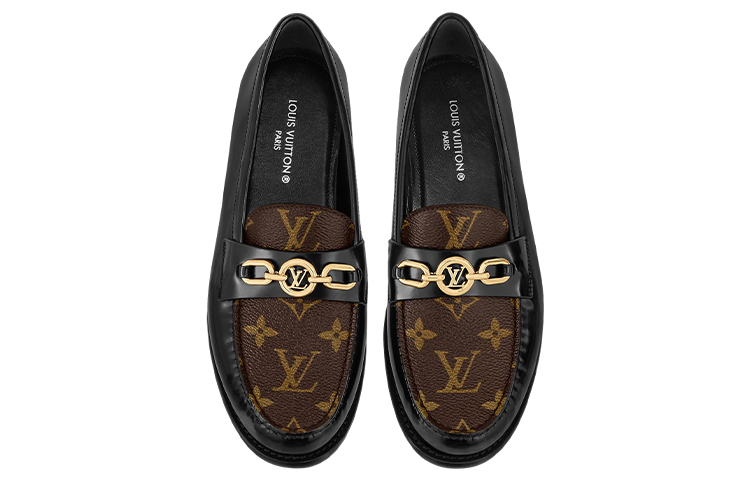 Shop (W) Louis Vuitton Sepatu Fashion Datar 'Coklat' 1A9S2N