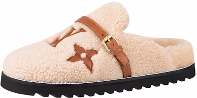 (Women) Louis Vuitton Fashion Flat Slippers 'Light Khaki' 1AA1HT (Women) Louis Vuitton Fashion Flat Slippers 'Light Khaki' 1AA1HT