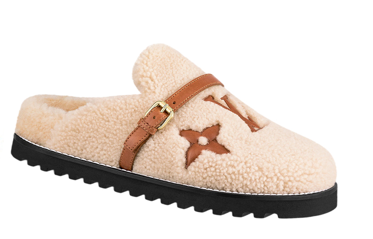 Order (W) 路易威登时尚平底拖鞋 '浅卡其色' 1AA1HT