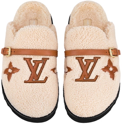 (W) 루이비통 라이트 카키 플랫 슬리퍼 1AA1HT Shop (W) 루이비통 라이트 카키 플랫 슬리퍼 1AA1HT