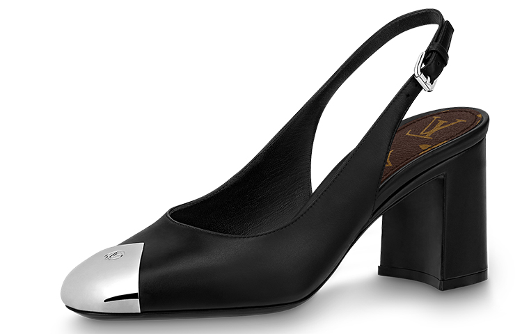 Buy (W) Louis Vuitton Kasut Tumit Tinggi Fesyen 'Hitam' 1A8N2F